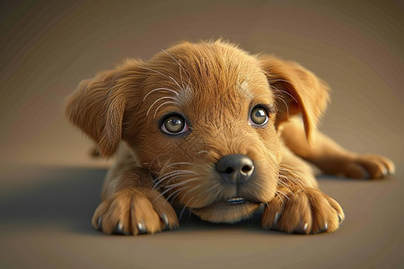 小狗伤心的表情图片