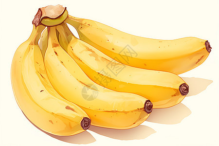 香蕉的细节描绘图片