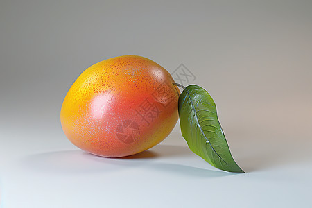 芒果和芒果叶子图片