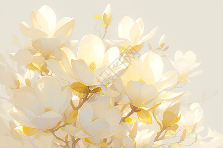 白花瓣的美丽图片