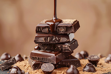 美味健康的巧克力图片