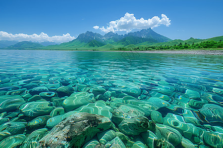 青海湖的自然多样性图片