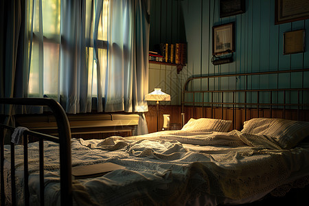 温暖的卧室图片