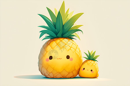卡通的水果菠萝图片