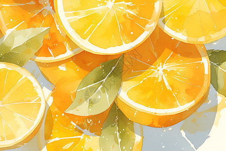 果香四溢的橙子图片