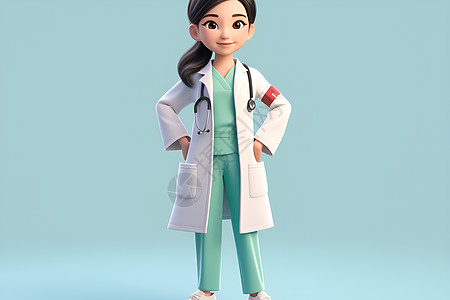 亚洲美女医生图片