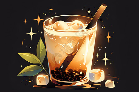 珍珠奶茶饮品图片