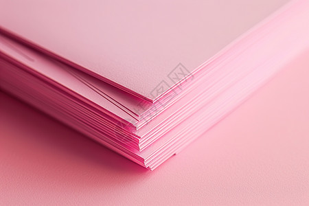 展示的粉色纸张图片