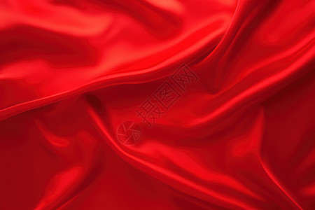 红色的丝绸图片
