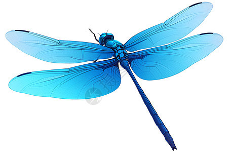 展开翅膀的蜻蜓图片