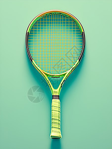 网球拍的立体模型图片