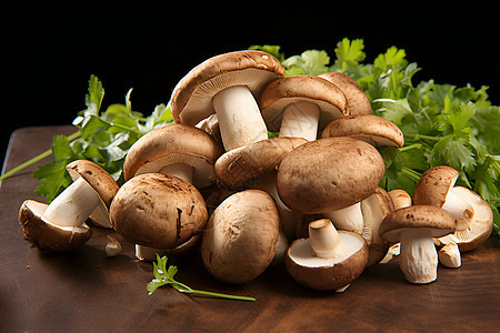 健康可口的香菇图片