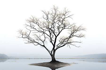 孤独之树图片