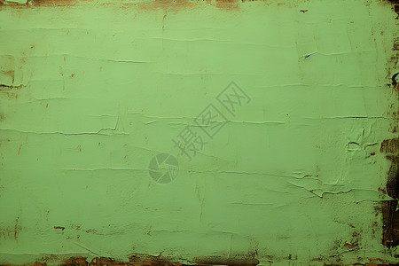 老旧的绿色墙壁图片