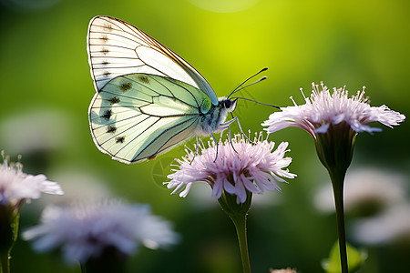 花朵上的昆虫蝴蝶图片