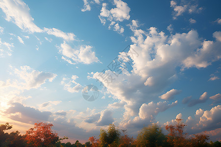天空与美丽云彩图片