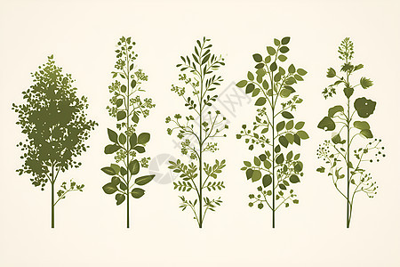 设计的绿色植物图片