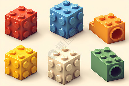 立方体的玩具图片