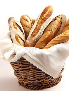 法式长棍面包图片