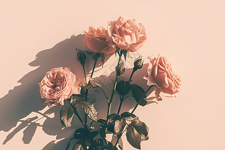 玫瑰盛放的美丽图片