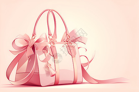 时尚经典粉色包包图片