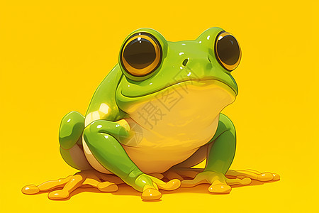 快乐的青蛙图片