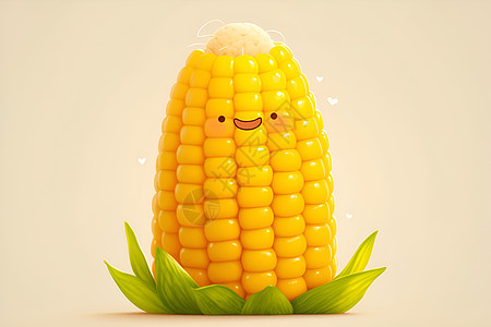 金黄的玉米图片