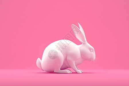 兔子的模型图片