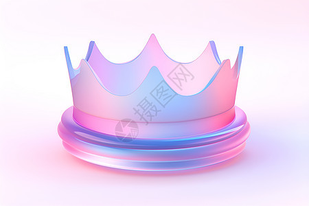 粉蓝的皇冠图片