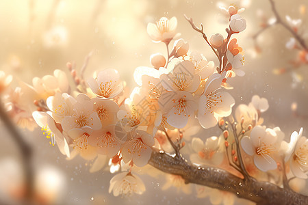 冬日盛开的漂亮花朵图片
