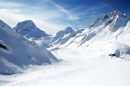 美丽的雪景图片