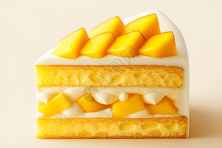 芒果蛋糕的诱惑图片