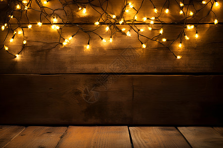 木板上的灯泡图片