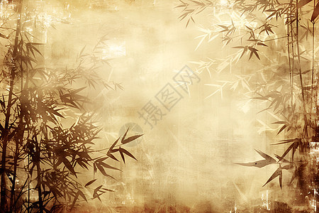 传统中国竹子图片