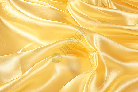 黄色丝绸细腻如画图片