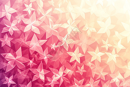 绚丽粉色星星图片