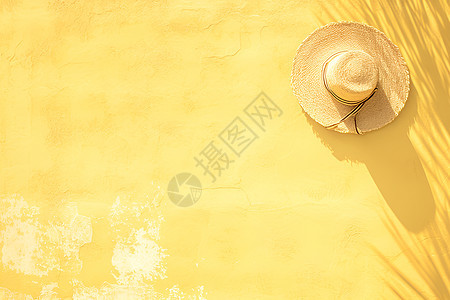 黄色的帽子图片