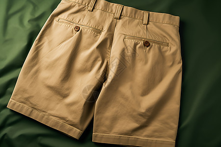 棕色短裤图片