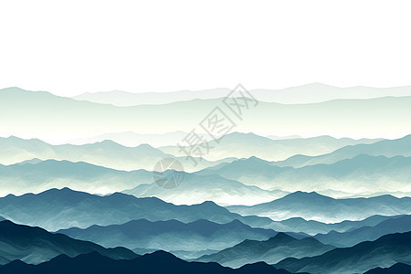 抽象山脉风景图片