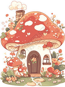 童话世界的花园小屋图片