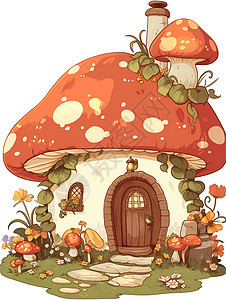 童话般的蘑菇屋图片