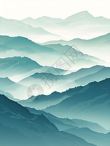 山脉艺术背景图片