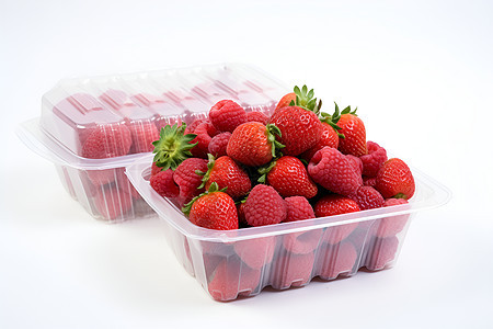新鲜多汁的草莓图片