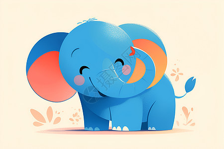 童话世界中的大象图片