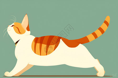 可爱的橘色猫咪图片