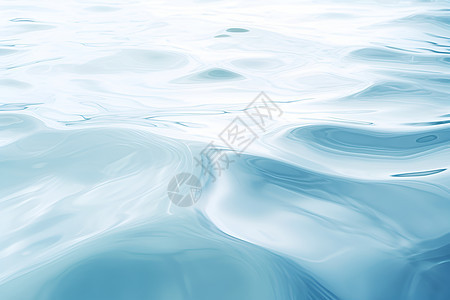 冰蓝色的水面图片