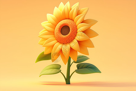 太阳花的简约设计图片