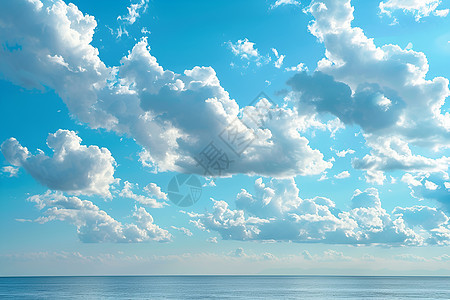 碧海蓝天的美景图片