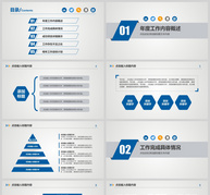 述职报告工作总结PPT模板ppt文档