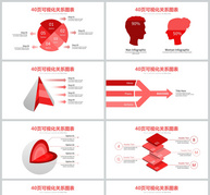 手绘办公人物PPT图表合集ppt文档